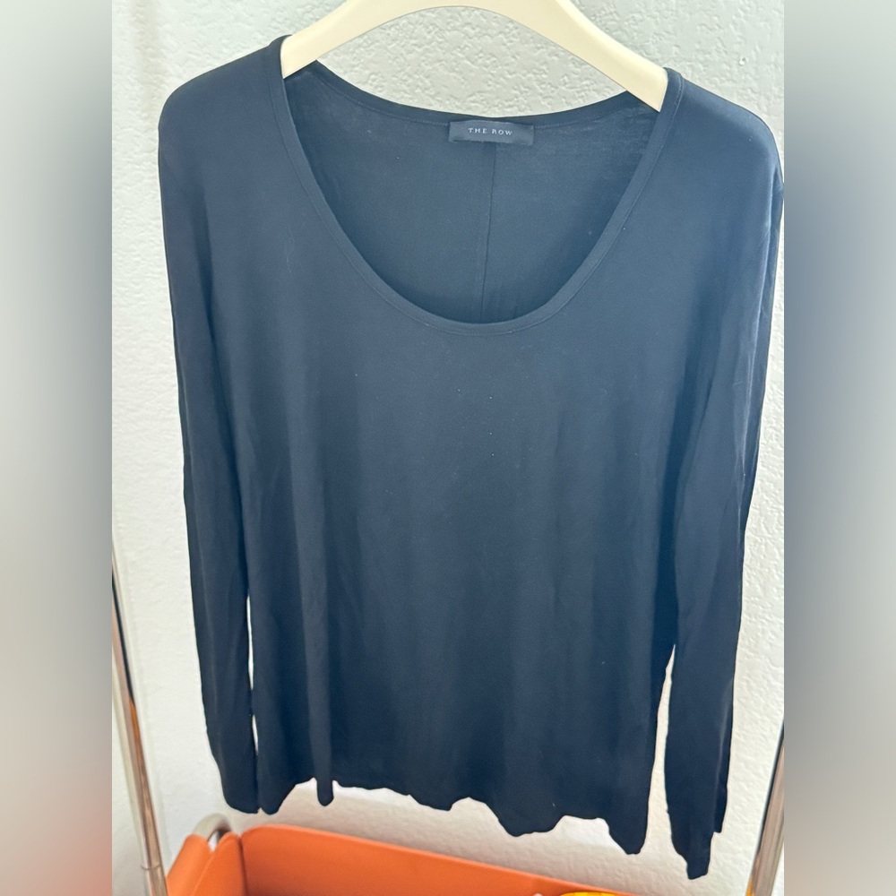 The Row low-neck stretch base layer top